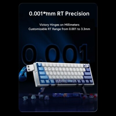 ATK EDGE 60HE Esports Magnetic Keyboard LEVIATAN Collab Gaming