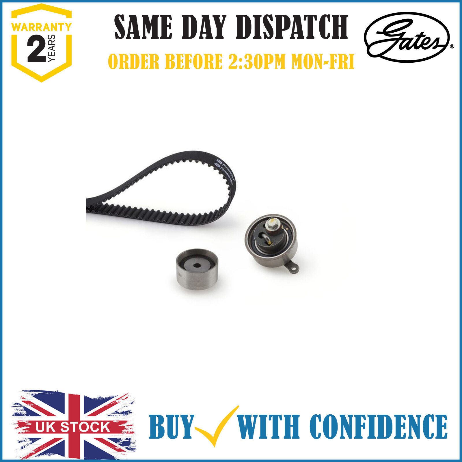 ✅Fits GATES K015651XS K015651XS POWERGRIP KIT GATES ⭐UK Seller⭐ - Image 16