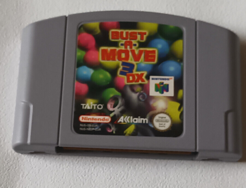 BUST A MOVE 3 DX PAL EUR NNINTENDO 64 VERY GOOD CONDITION - Picture 1 of 2