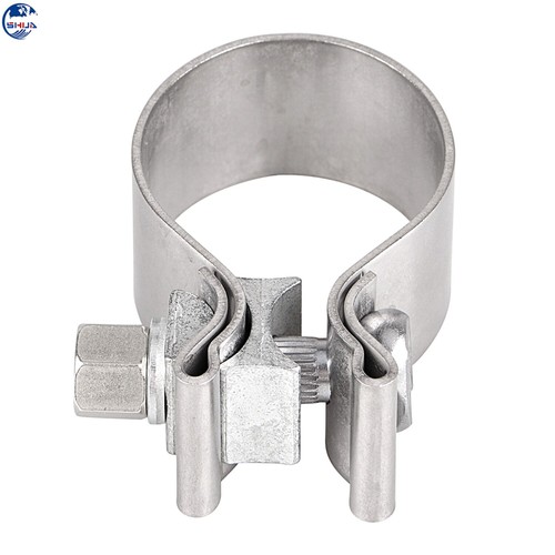 Exhaust Clamp on 1.75" Headers Fit for Harley Touring FLHT FLHTC FLHX FLTR FLSTF - Picture 4 of 10