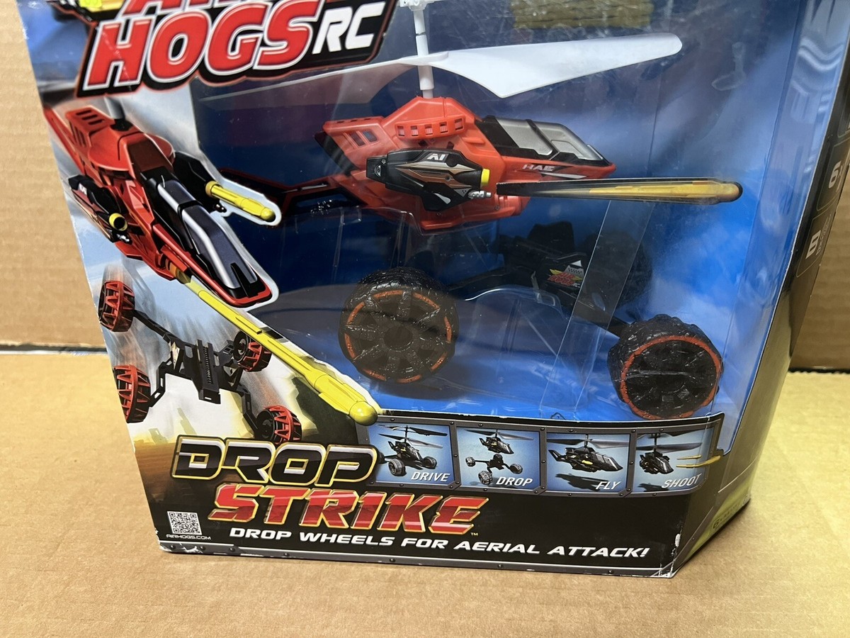 Air Hogs RC Drop Strike Red Ground to Air Vehicle Drive Fly Shoot
