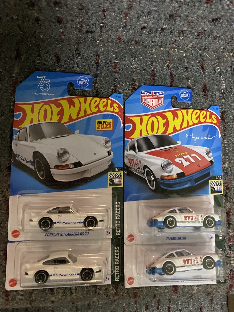 HOT WHEELS PORSCHE 4台セット Hot Wheels 4 SET PORSCHE 1971 911 Urban Outlaw & 911 Carrera