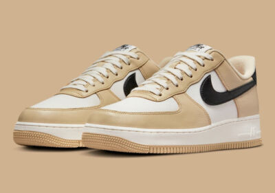 Nike Air Force 1 '07 LX Shoes Team Gold Black Sail Shoes DV7186