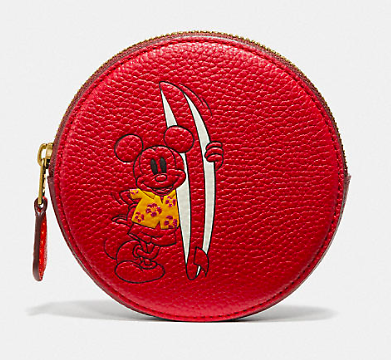 国内発 COACH Disney X Coach Mickey Mouse Coin Case C8581 赤 DISNEY X COACH Round Coin Case With Surf Mickey Mouse | eBay