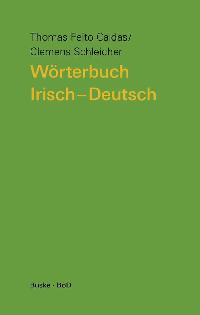 Thumbnail - Wörterbuch Irisch-deutsch Thomas F Caldas