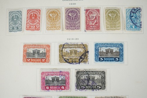 AUSTRIA Y HUNGRÍA AÑOS 1850-1940 COLECCIÓN DE 2600+ SELLOS COMO NUEVOS Y USADOS EN ÁLBUM - Imagen 15 de 24