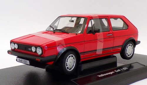 Welly Maßstab 1:18 Diecast 18039W - Volkswagen Golf I GTI - rot