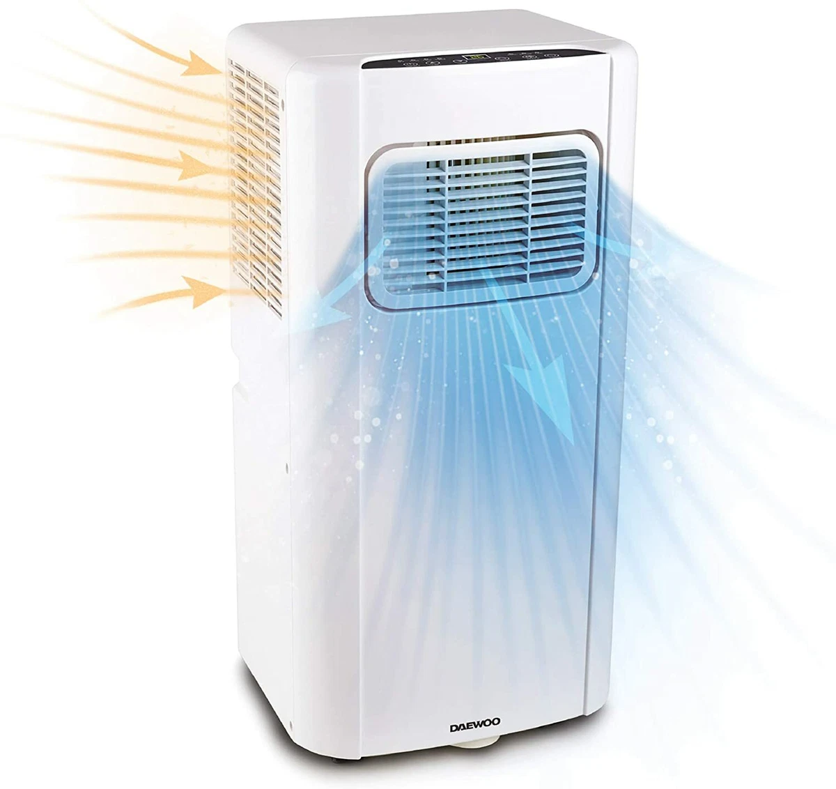 Daewoo 3in1 BTU 5000 Portable Air Conditioning Unit With Remote Control  White -N 5024996862812 | eBay
