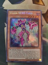 Vision HERO Faris BLHR-EN010 Yugioh Secret Rare 1st Edition