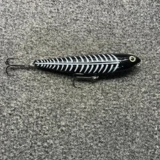 H2O Xpress Model TWS Topwater Walking Bait Lure 4" 1/2oz Black Herringbone