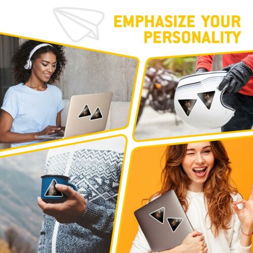 2 x Triangle Stickers 7.5cm - Espresso Coffee Shop Cafe Machine #21699 - Afbeelding 4 van 9
