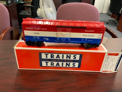 Vintage Lionel O Gauge U.S. Mail Box Car #9708 Clean Car Boxed