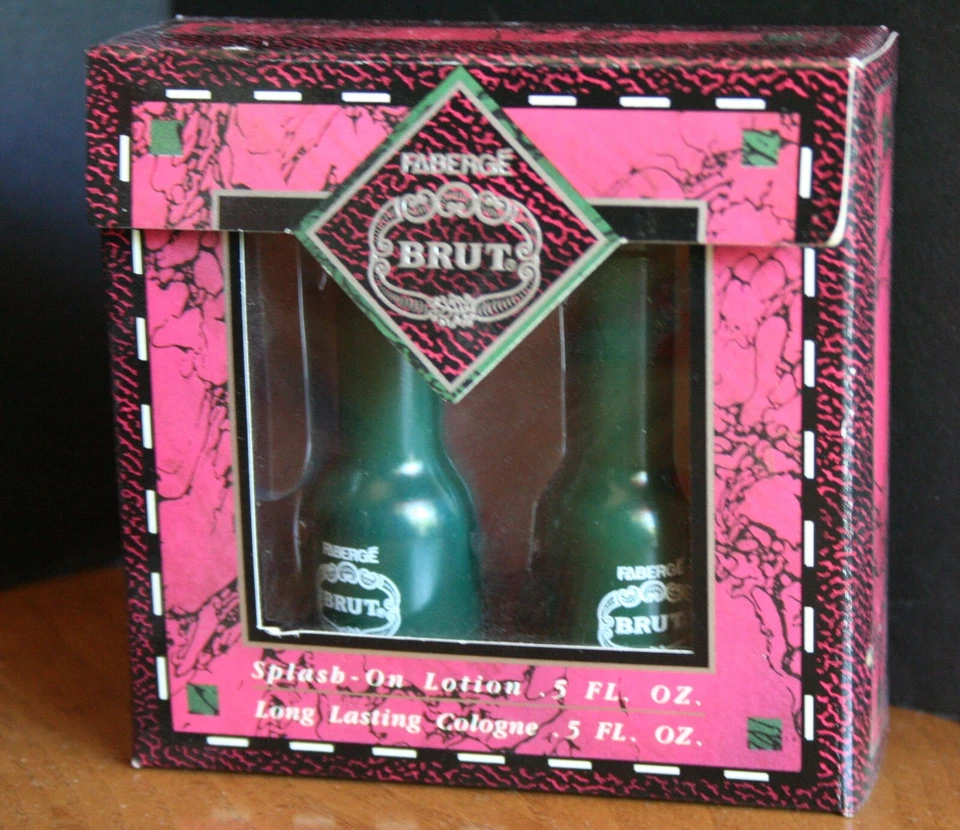 Loción para después del afeitado y colonia tamaño de viaje de colección Faberge Brut Splash On (3) Foto 4 de 4