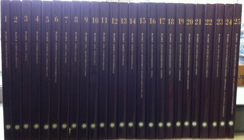 Enciclopedia PLANET Panorama I capolavori dell'uomo UNESCO Completa 25 VOLUMI