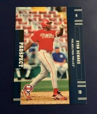 Ryan Howard Rookie 2005 Playoff Prestige # 163 RYAN HOWARD RC ROOKIE Philadelphia Phillies ...