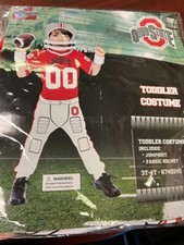 Ohio State University Toddler Costume NIP 3T 4T OSU Buckeyes