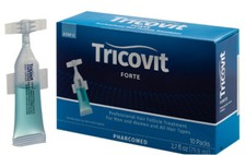 TRICOVIT Forte Hair Lotion Monthly 10-Pack  Shampoo  Conditioner
