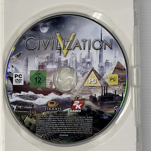 Sid Meir’s Civilization PC DVD Rom Game With Manual And Tech Tree Poster - Picture 4 of 6