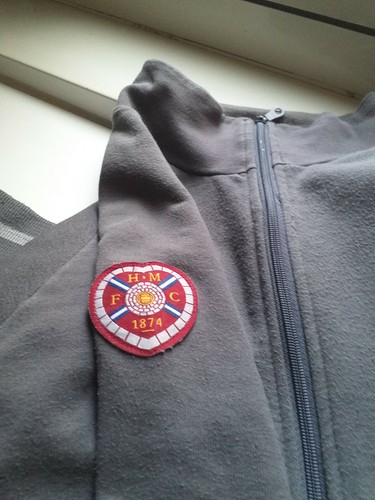 heart of midlothian hearts fc track jacket *size M* - Picture 4 of 4