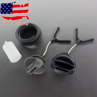 #ad #ad 537281502 Oil Cap amp; Fuel Cap for HUSQVARNA T435 350 345 340 346 353 362 365 371 $9.85