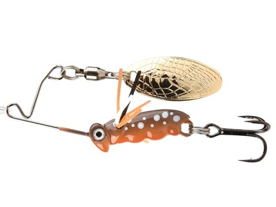 Trout Lure SPRO Larva Micro Spinnerbait Treble Hook 4cm 7g Perch ASP Chub NEW