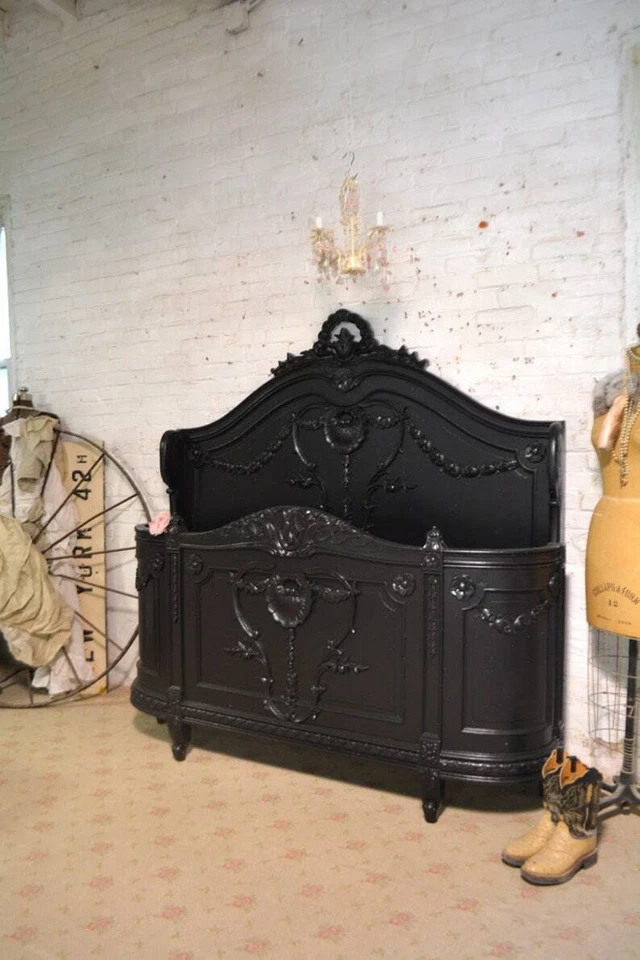 Cabaña pintada Shabby Chic romántica ángel cama Queen/King Foto 2 de 4