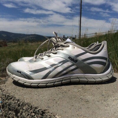 Ryka Hypnotic Flex-ology Running Shoes Sneakers White Gray Size Women’s 