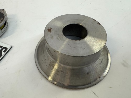 Harley steel weld-in aircraft gas fuel cap filler neck SS - Picture 6 of 6