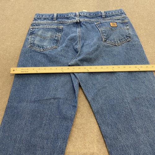 Jeans Carhartt vintage para hombre 40x30 B17 DST azul desgastado denim - Imagen 9 de 14