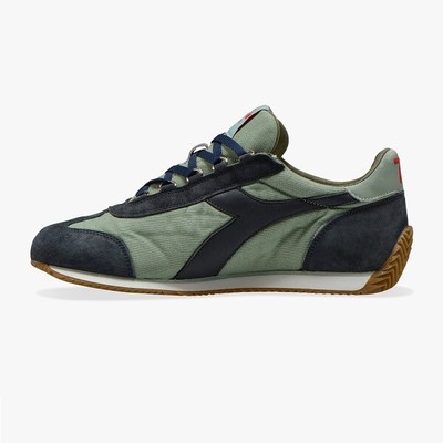 Diadora Heritage Equipe H Canvas SW Scarpe Green Originali Collezione 2021  | eBay