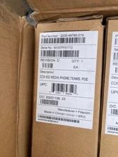 Polycom CCX 600 Business Media Phone, 2200-49780-019 (NEW)