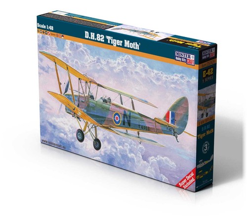 Mistercraft E42 - 1:48 D.H.82 Tiger Moth