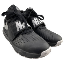 Nike Team Hustle D8 Shoes Youth 7 Black Basketball Sneaker Training Sportswear