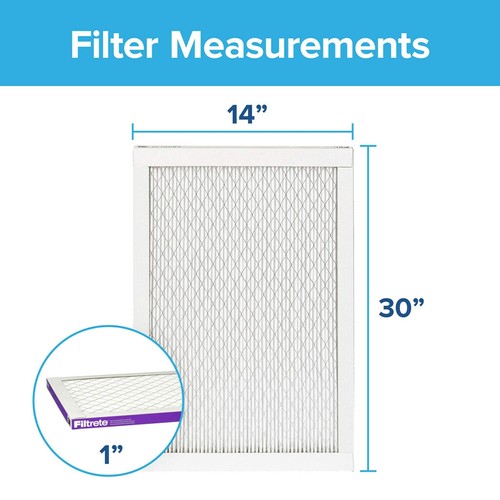 Filtrete 14x30x1, AC Furnace Air Filter, MPR 2200, Healthy Living Elite - Picture 2 of 7