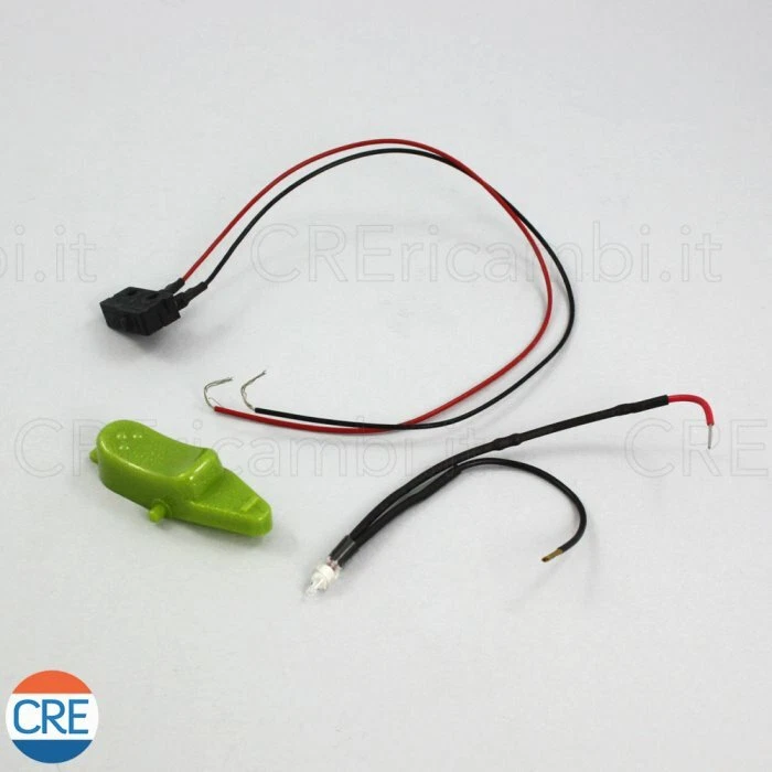 Cablaggio + Micro + Lampada + Tasto Verde Originale Ferro Stiro IMETEC