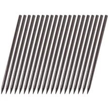 20Pcs Wooden Hair Sticks Chopsticks Straight Hairpin Women Hair Accessories