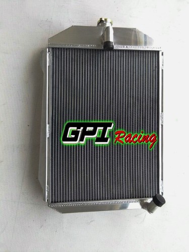 Aluminum Radiator FOR 1940-1941 CHEVY Chevrolet CAR 6 Cylinder MT 3 Row - Bild 3 von 4