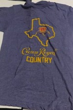 Purple Crown Royal Country Medium Short Sleeve T Shirt State Of Texas 