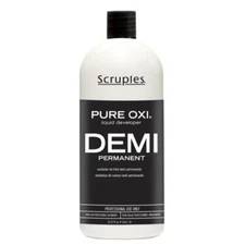 2XScruples Pure Oxi Demi-Permanent Liquid Developer, Liter