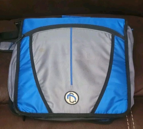 School zipper binder with shoulder strap 3 inches o ring Free Pencil Case & Pen