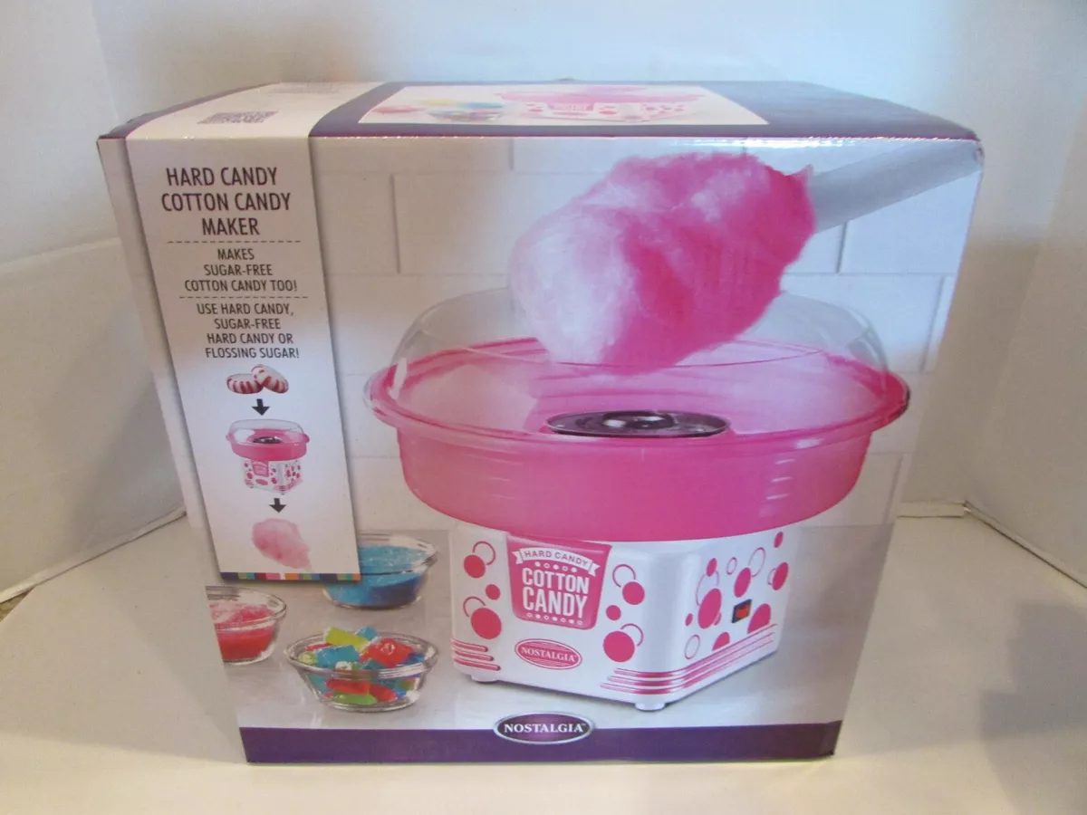 Hard candy 2024 cotton candy maker