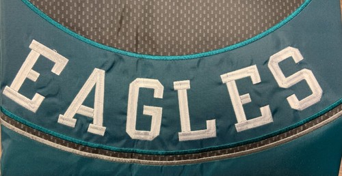 PHILADELPHIA EAGLES APPLIQUE EMBROIDERED 3'X5' 2 SIDED FLAG NEW WINCRAFT 🦅 - Picture 3 of 3
