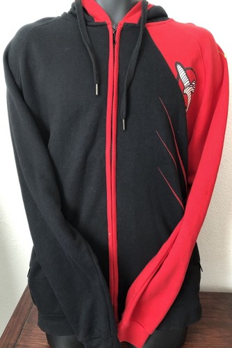 VTG.Hayabusa Hoodie Men’s Fight Uwagi Gi Jiu Boxing Jitsu MMA Full Zip Jacket XL - Picture 2 of 8