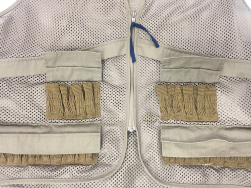 Vintage Columbia Sportswear Mesh Upland Game Hunting Vest HM-1150 Tan Size XL - Picture 5 of 24