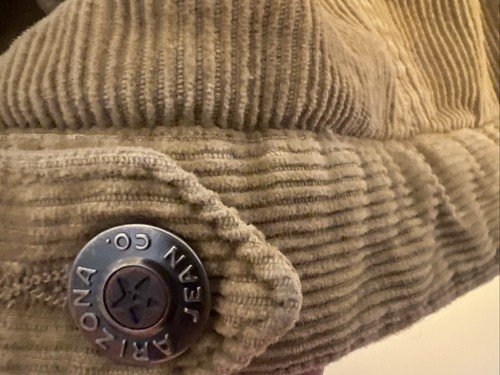 Arizona Jeans Co KIDS Large Jacket Brown Corduroy Sherpa Button Down Pockets - Picture 15 of 15