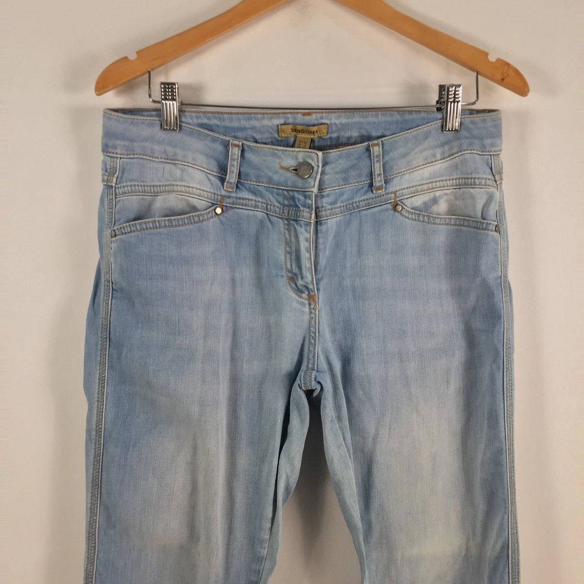 Bandolera womens denim jeans size 14 blue skinny cotton 058090 eBay