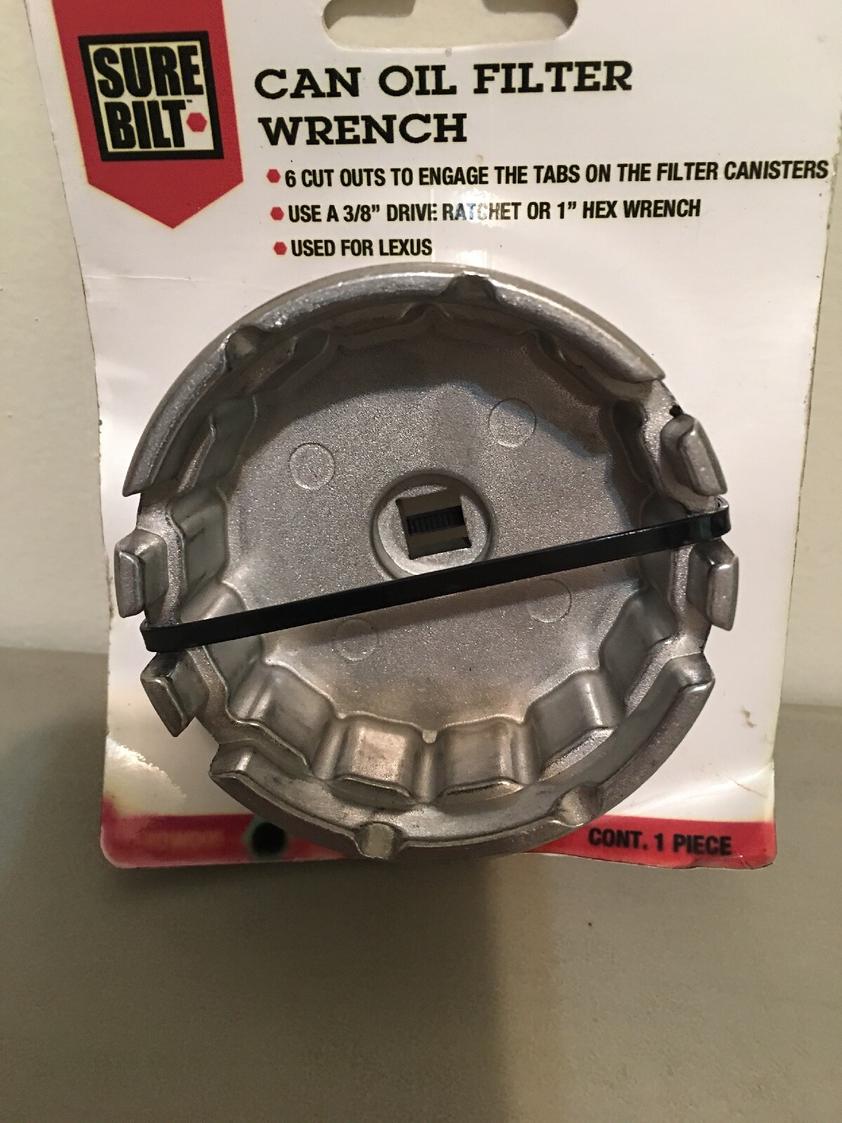 NIP SURE BILT CAN OIL FILTER WRENCH 170W005 LEXUS TOOL TOOLS WRENCH MECHANICS