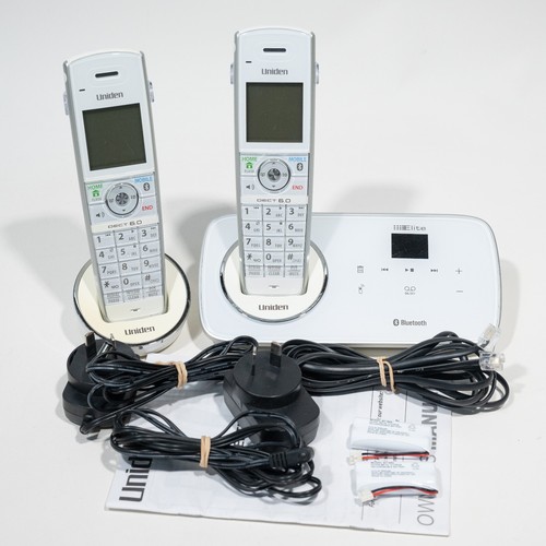 Uniden Elite 9135 Cordless Home Phone Telephone 2x Handsets BT w/Batt- Excellent - 第 1/11 張圖片