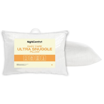 NightComfort Anti Allergie Ultra Kuscheln Pack mit 1, 2, 4 Corovin Kissen - 46x74 cm