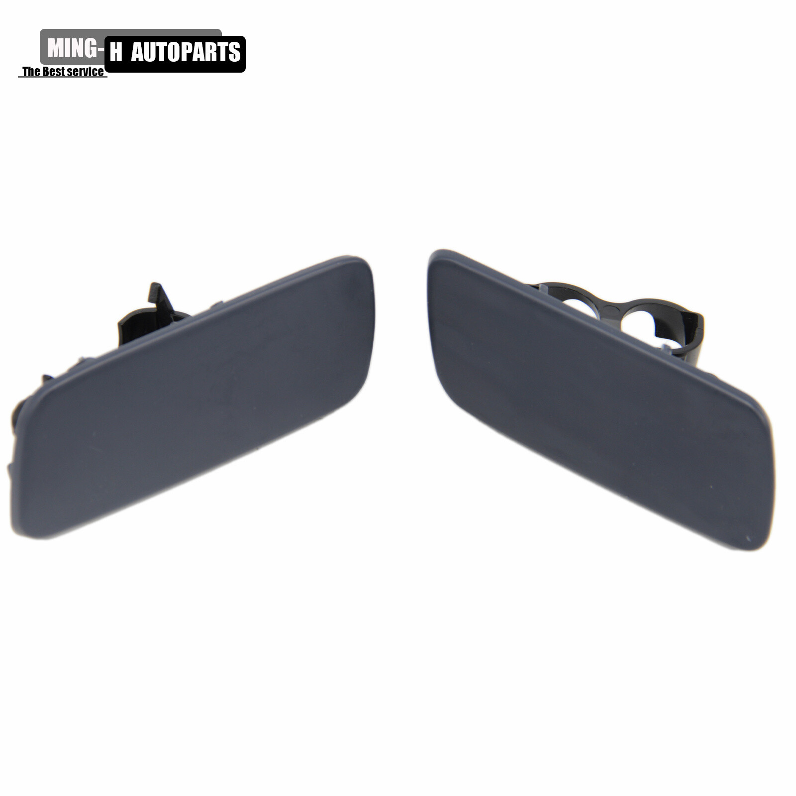 Front Left+Right Headlight Cleaning Nozzle Cover For 2010-2018 Rolls-Royce Ghost